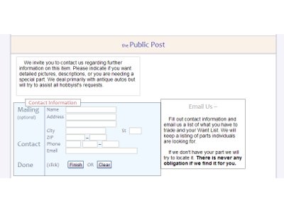 public post icon